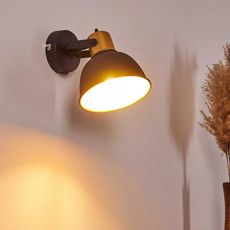 Applique Murale Blackburn Noir, 1 Lumiere