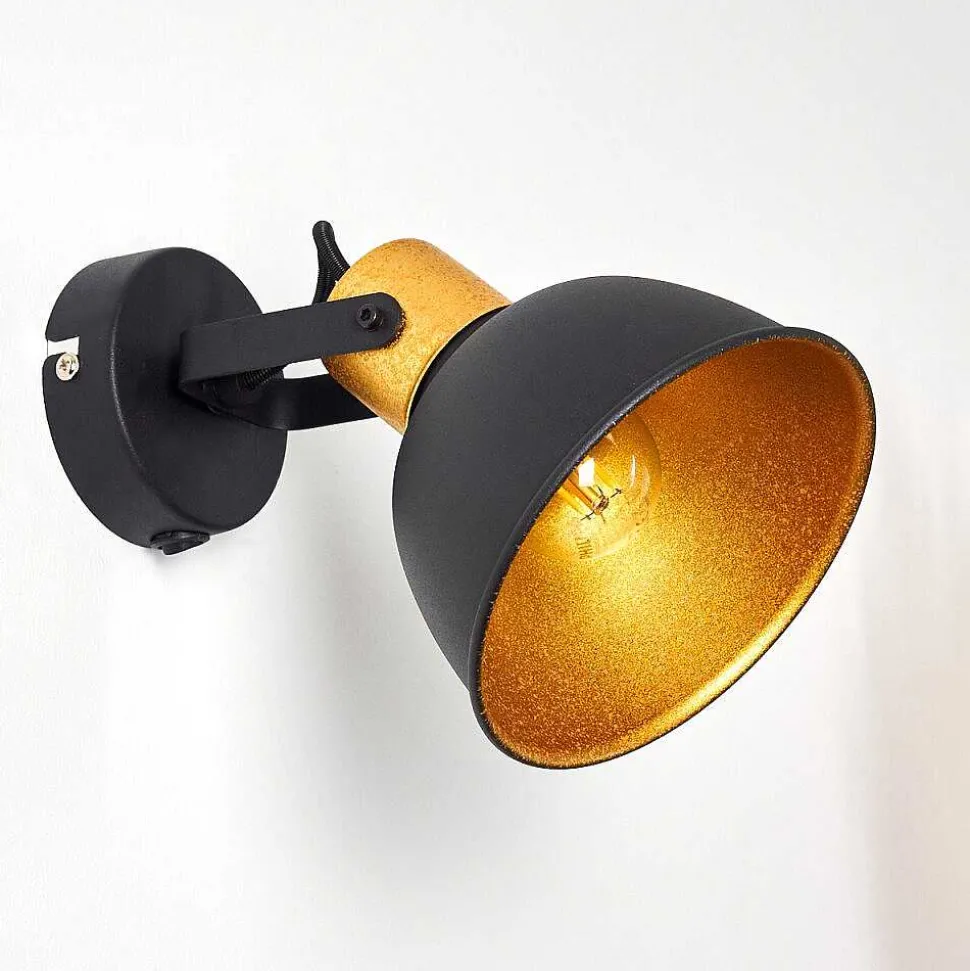 Applique Murale Blackburn Noir, 1 Lumiere