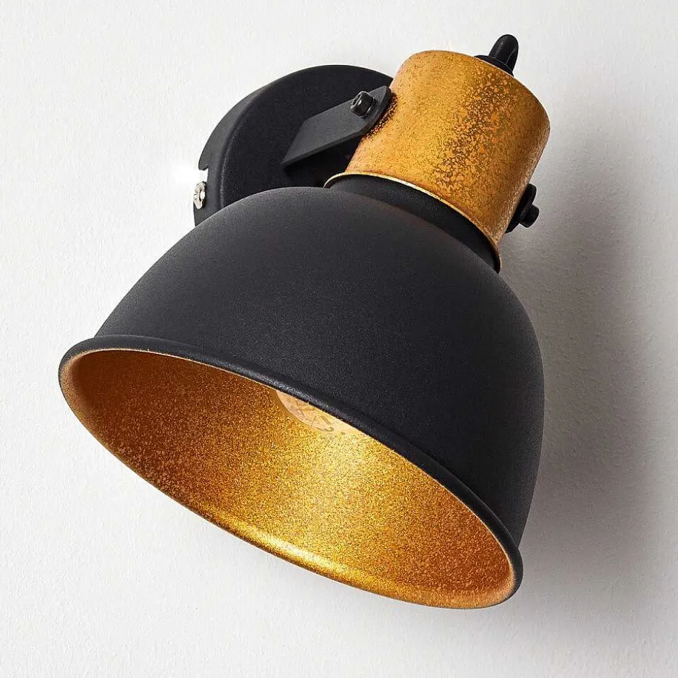 Applique Murale Blackburn Noir, 1 Lumiere