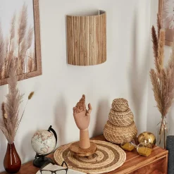 Applique Murale Bongal Noir, 1 Lumiere