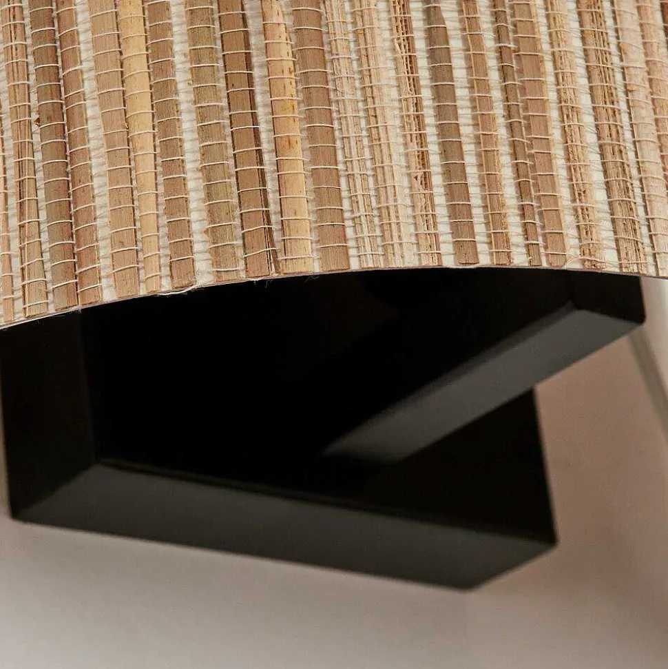 Applique Murale Bongal Noir, 1 Lumiere