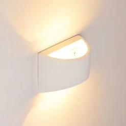 Applique Murale Braslo Blanc, 1 Lumiere