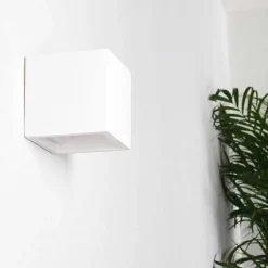 Applique Murale Braslo Blanc, 1 Lumiere