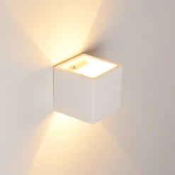 Applique Murale Braslo Blanc, 1 Lumiere