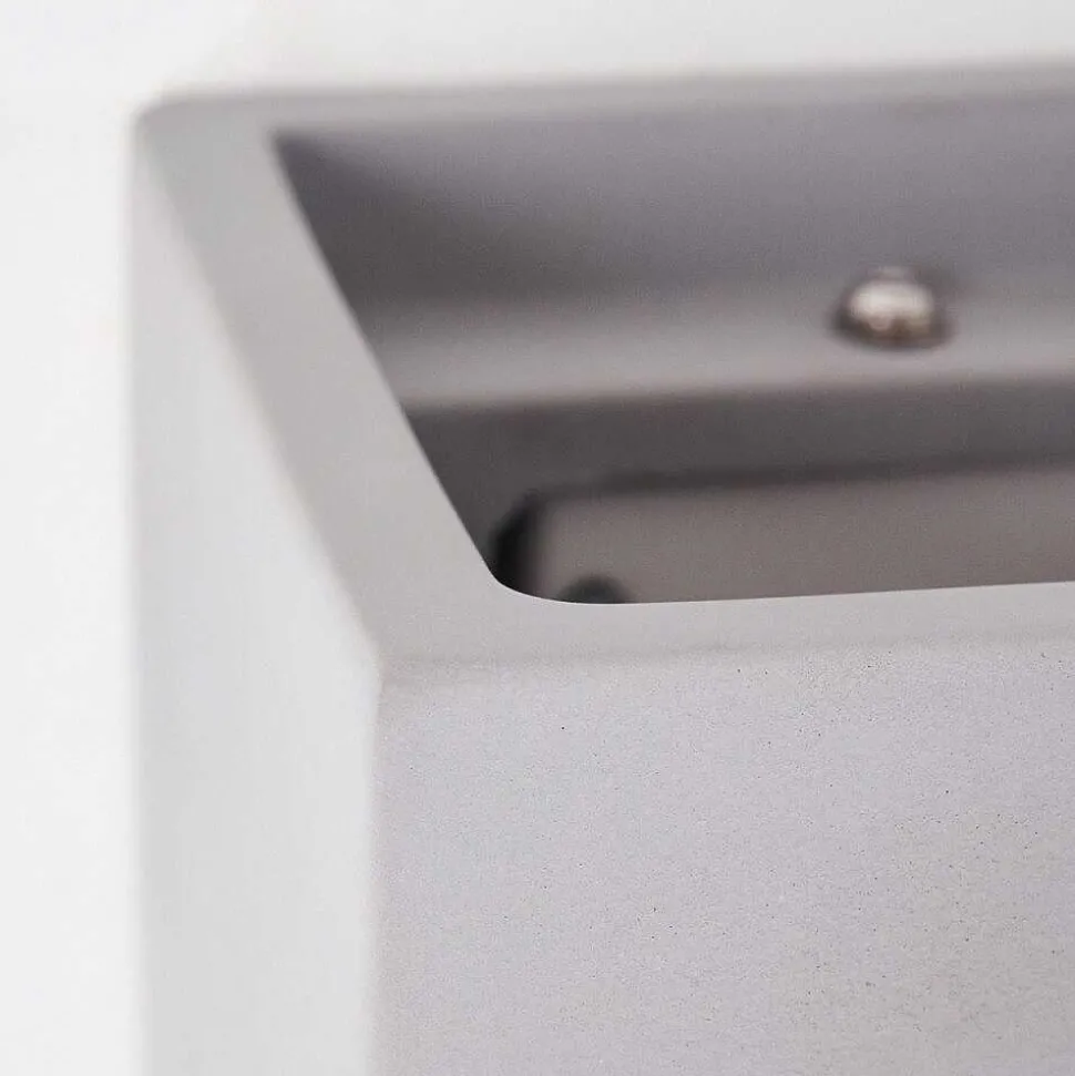 Applique Murale Braslo Gris, 1 Lumiere