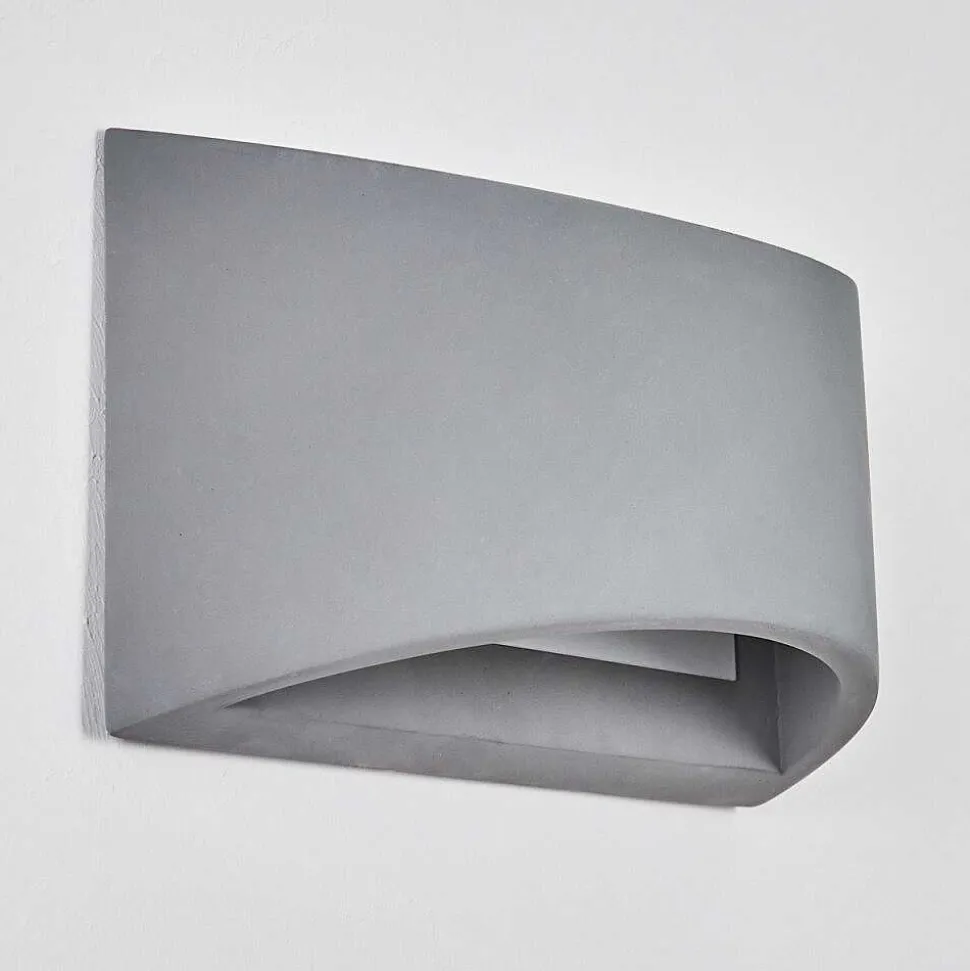 Applique Murale Braslo Gris, 1 Lumiere