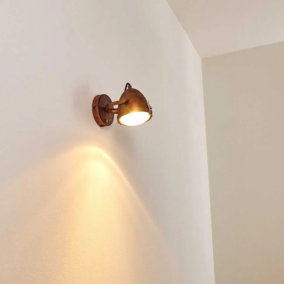 Applique Murale Butikon Rouille, 1 Lumiere