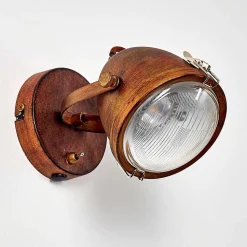 Applique Murale Butikon Rouille, 1 Lumiere