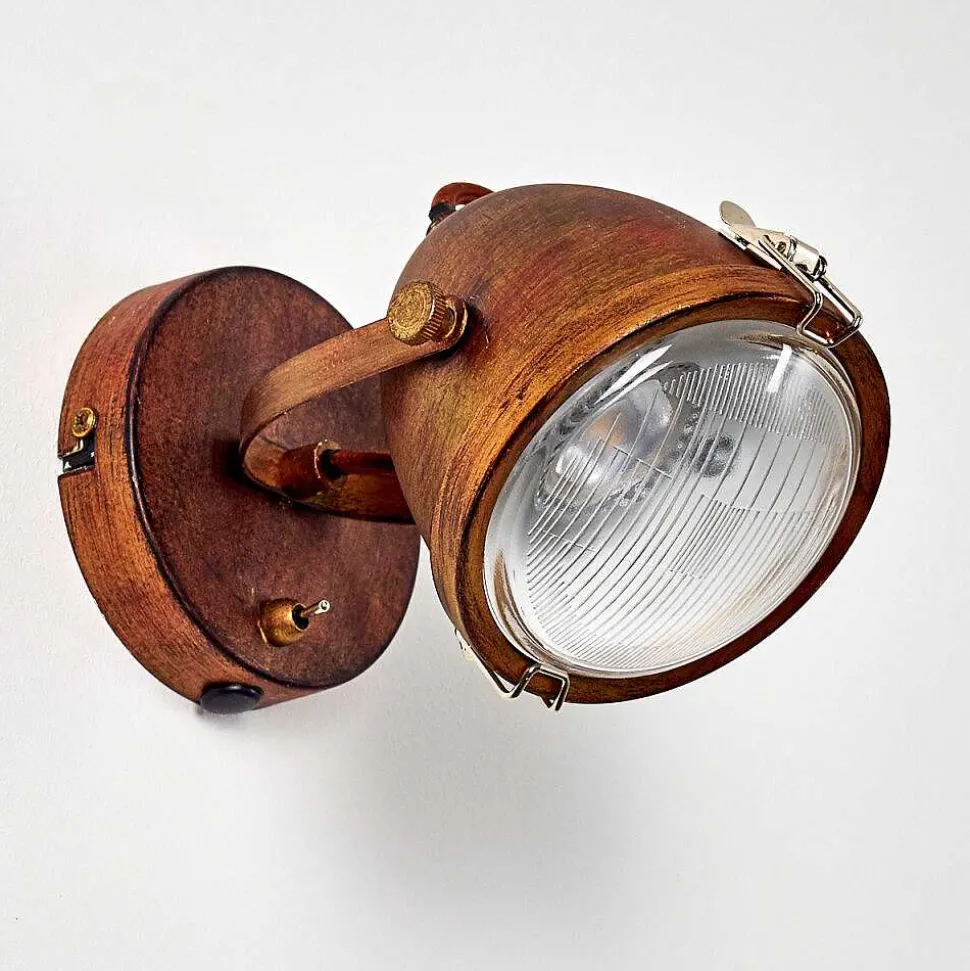 Applique Murale Butikon Rouille, 1 Lumiere