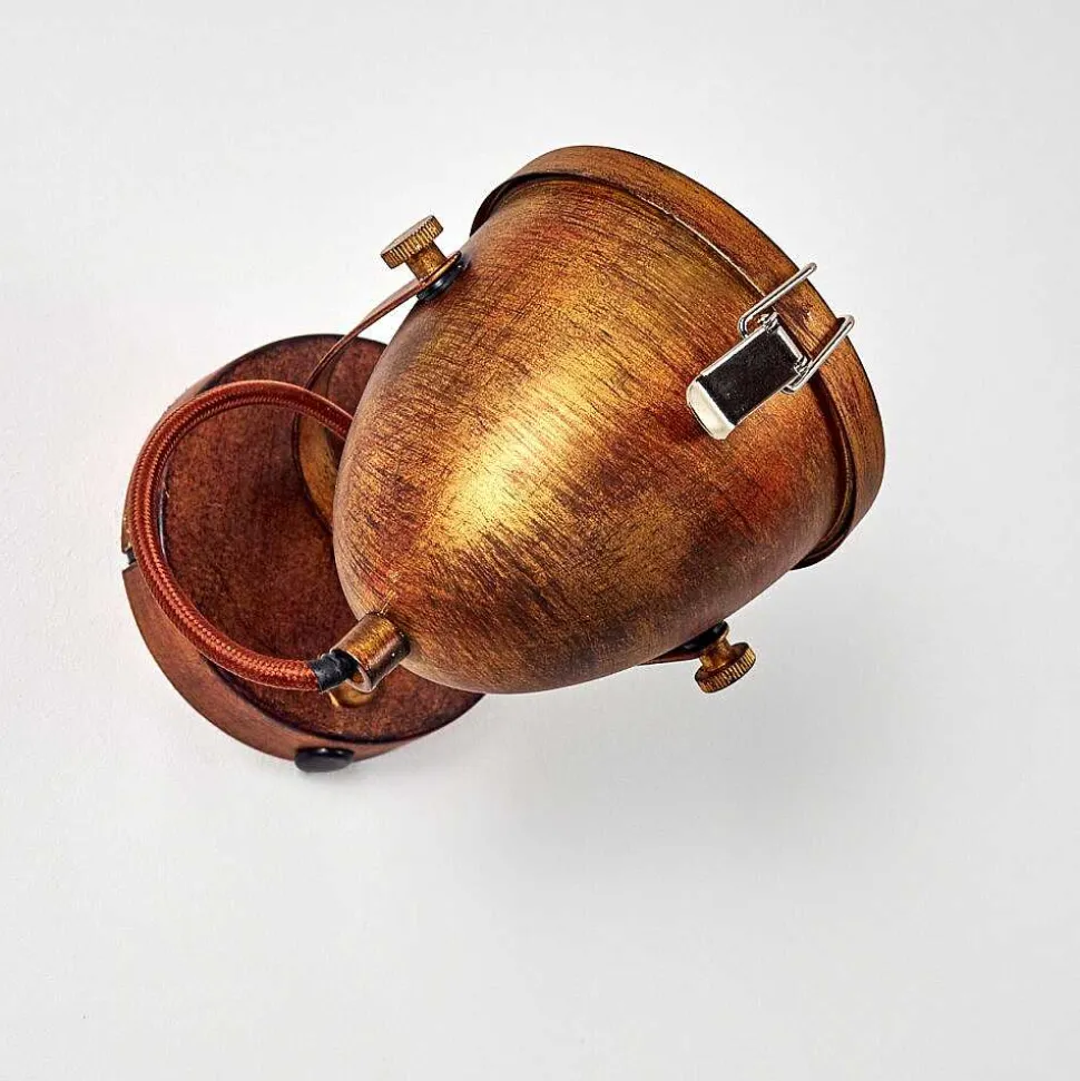 Applique Murale Butikon Rouille, 1 Lumiere