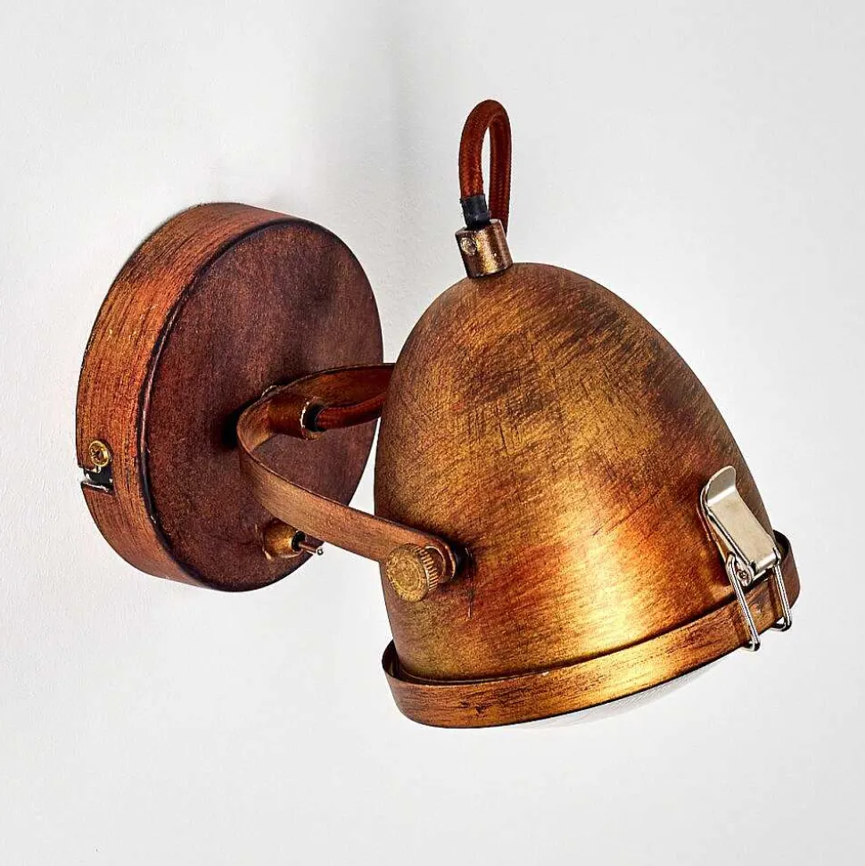 Applique Murale Butikon Rouille, 1 Lumiere