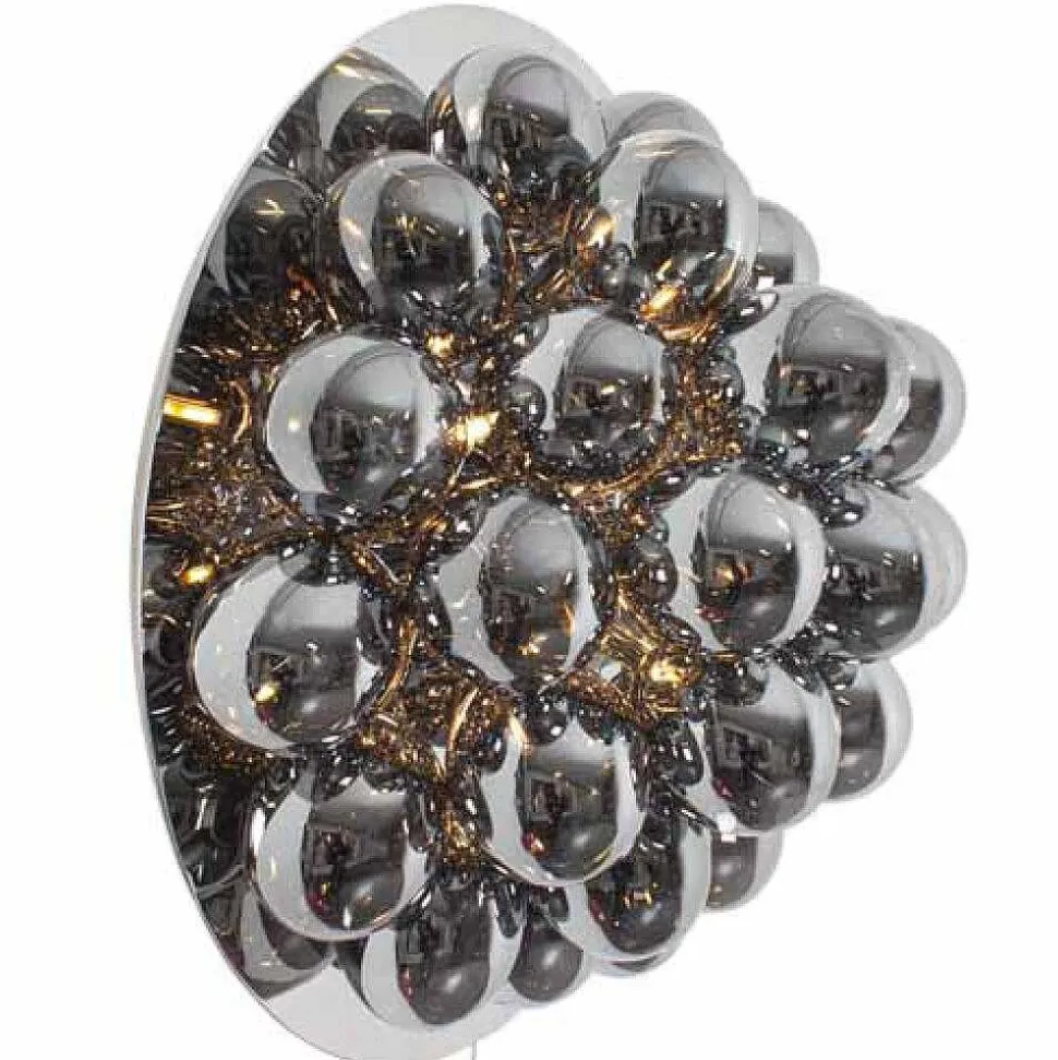 Applique Murale By Rydens Gross Chrome, 8 Lumieres