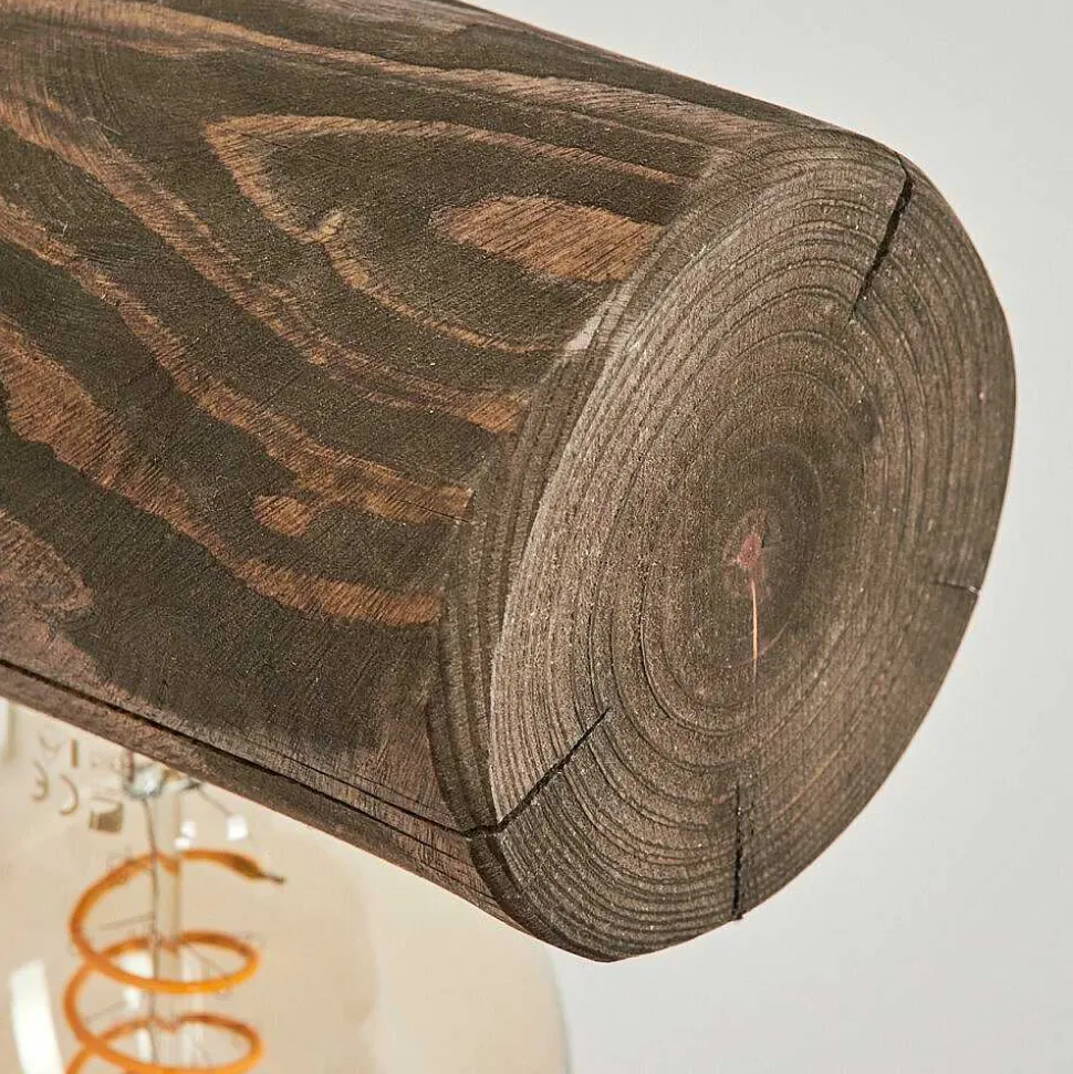 Applique Murale Canedo Bois Fonce, 1 Lumiere