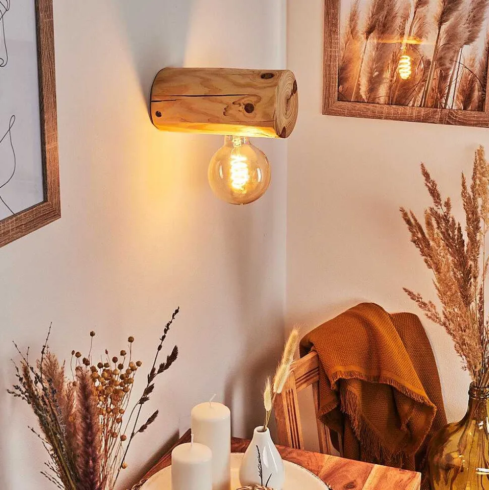 Applique Murale Canedo Brun, 1 Lumiere