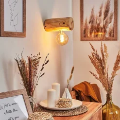 Applique Murale Canedo Brun, 1 Lumiere