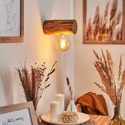 Applique Murale Canedo Brun, 1 Lumiere