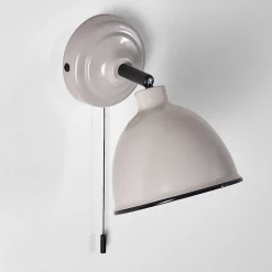 Applique Murale Catharine Gris, 1 Lumiere