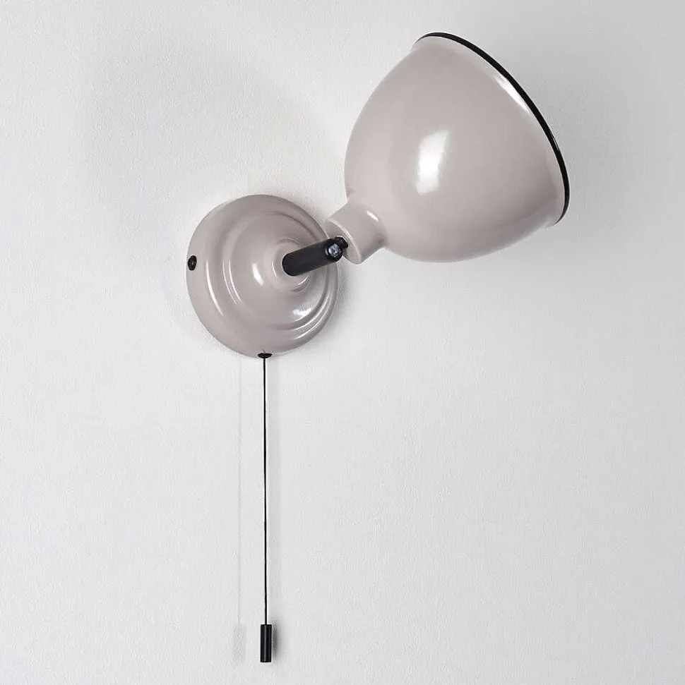 Applique Murale Catharine Gris, 1 Lumiere