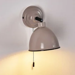 Applique Murale Catharine Gris, 1 Lumiere