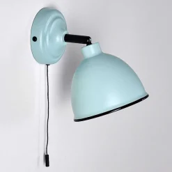 Applique Murale Catharine Bleu, Noir, 1 Lumiere