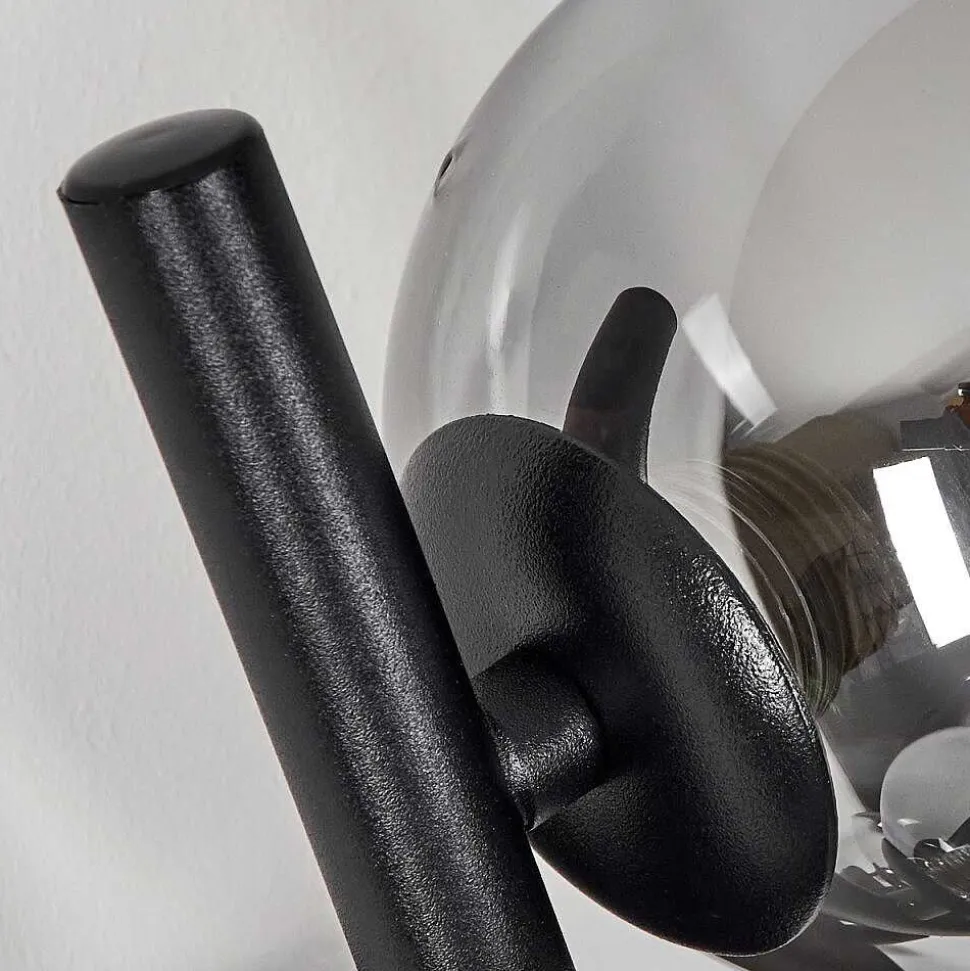 Applique Murale Chehalis Noir, 3 Lumieres