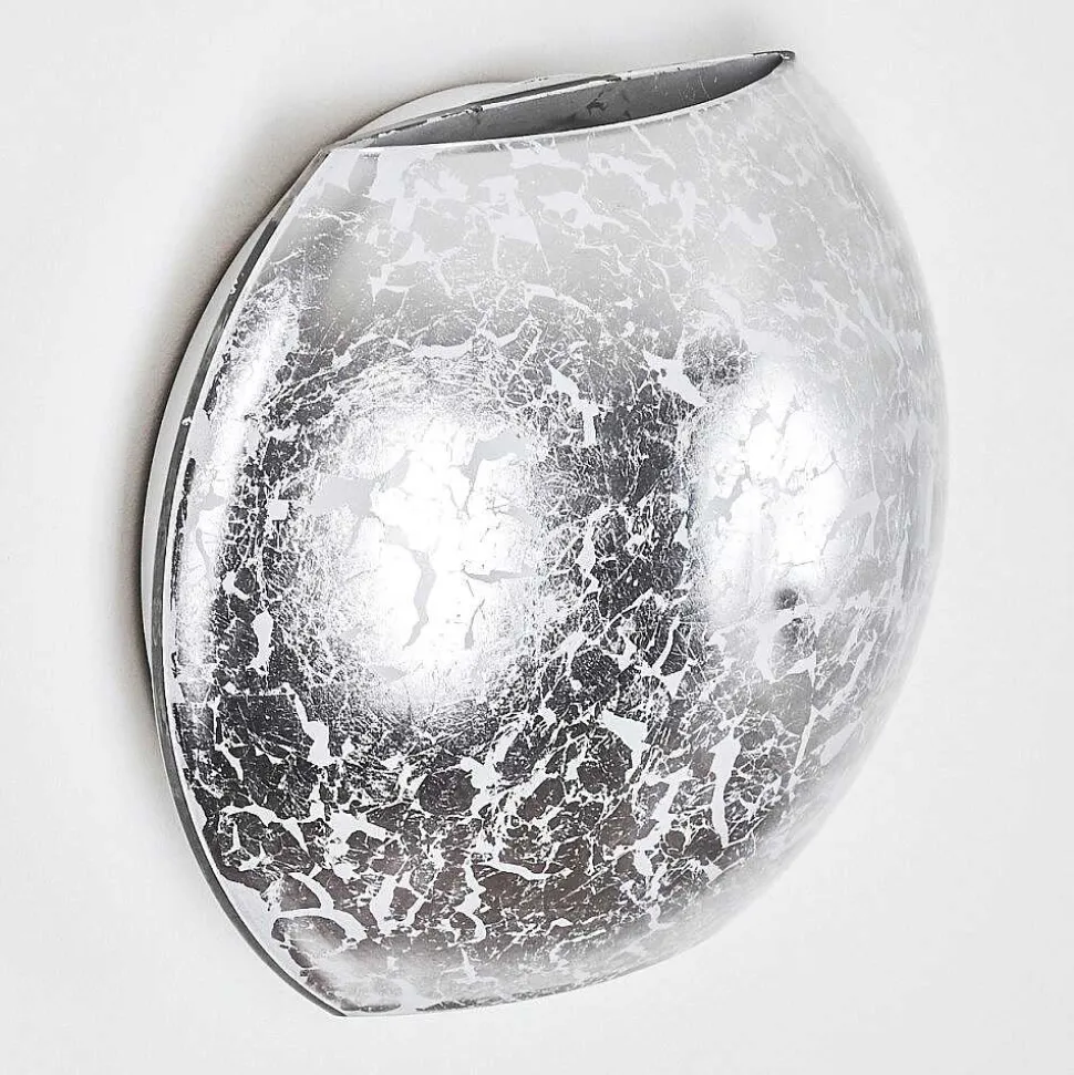 Applique Murale Concha Blanc, 1 Lumiere