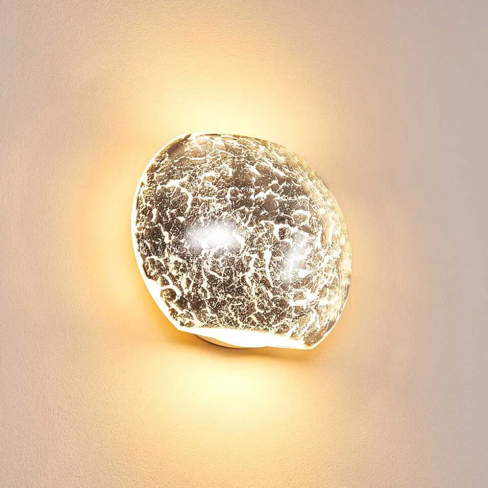 Applique Murale Concha Blanc, 1 Lumiere