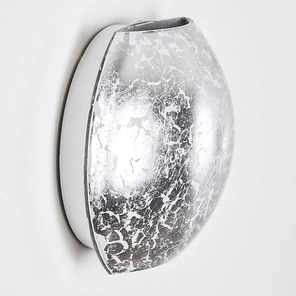 Applique Murale Concha Blanc, 1 Lumiere