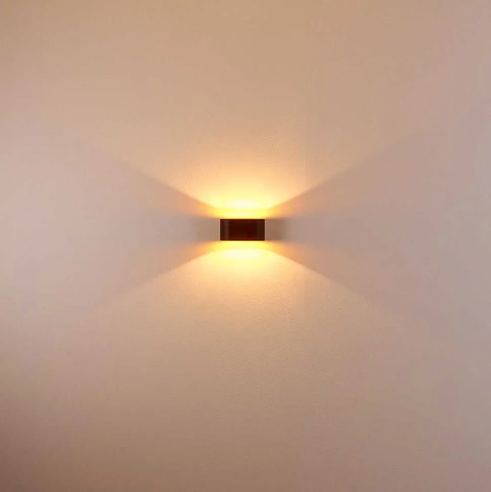 Applique Murale Dapp Noir Dore, 1 Lumiere