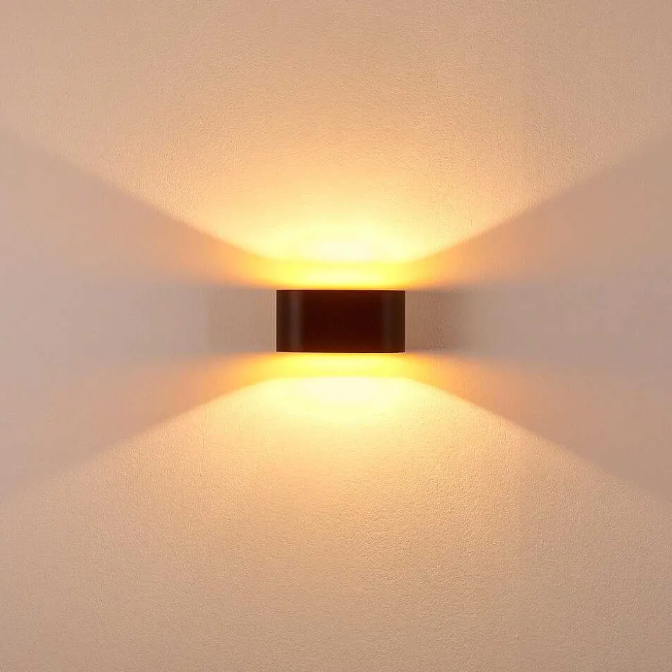 Applique Murale Dapp Noir Dore, 1 Lumiere