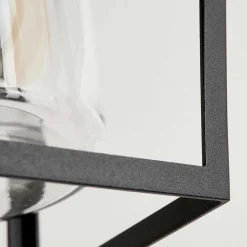 Applique Murale D'Exterieur Heinonen Noir, 1 Lumiere