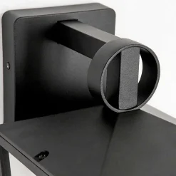 Applique Murale D'Exterieur Heinonen Noir, 1 Lumiere