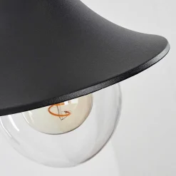 Applique Murale D'Exterieur Elgin Noir, 1 Lumiere