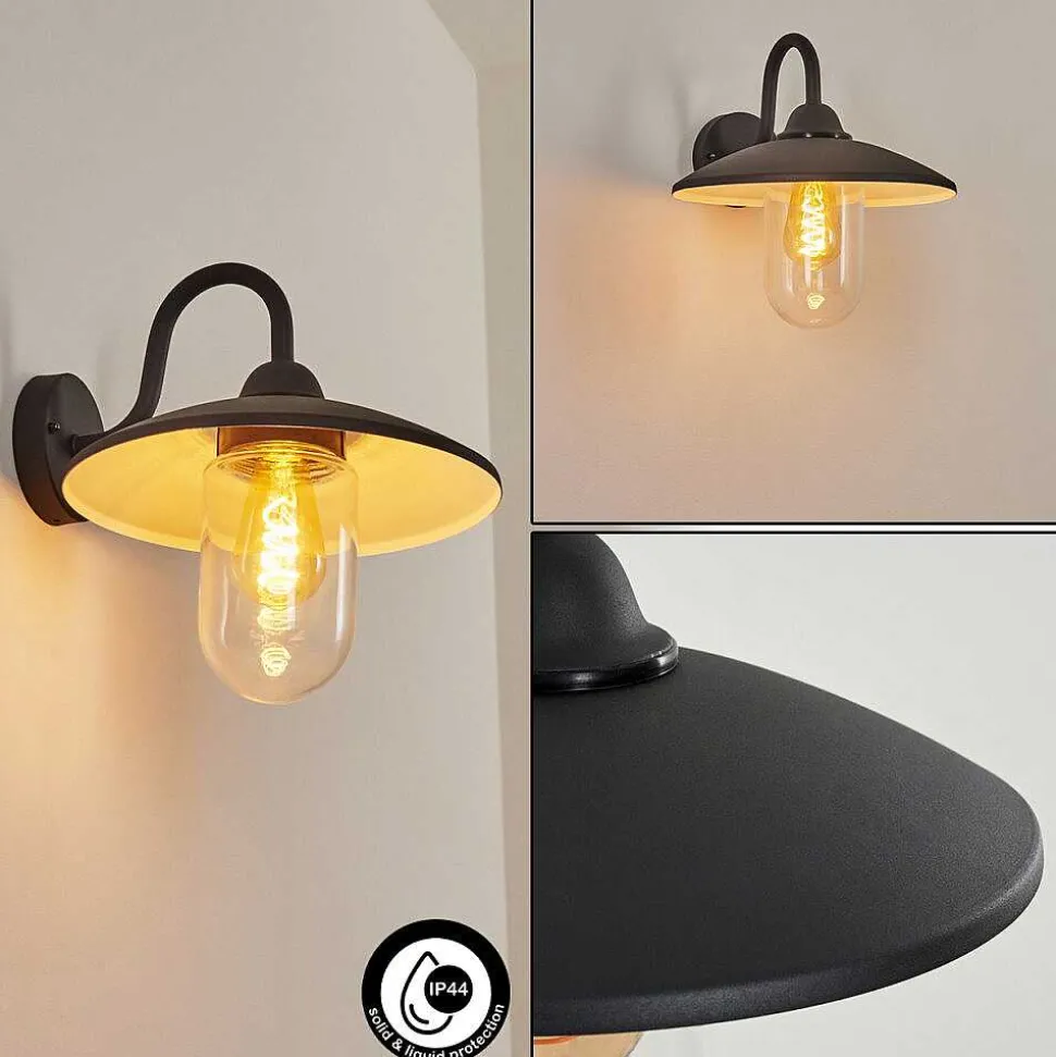 Applique Murale D'Exterieur Cadeade Anthracite, 1 Lumiere