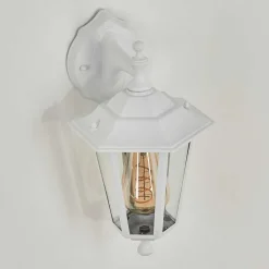 Applique Murale D'Exterieur Valtimo Blanc, 1 Lumiere