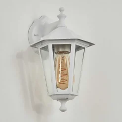 Applique Murale D'Exterieur Valtimo Blanc, 1 Lumiere