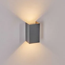 Applique Murale D'Exterieur Tamarin Led Anthracite, 1 Lumiere