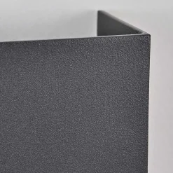 Applique Murale D'Exterieur Tamarin Led Anthracite, 1 Lumiere