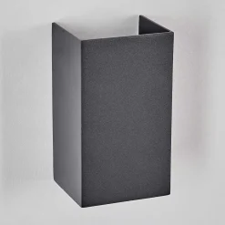 Applique Murale D'Exterieur Tamarin Led Anthracite, 1 Lumiere