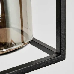 Applique Murale D'Exterieur Palanga Led Noir, 1 Lumiere, Detecteur De Mouvement