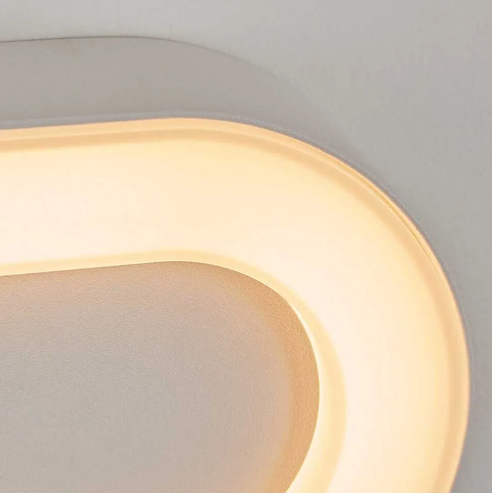 Applique Murale D'Exterieur Paleroo Led Blanc, 1 Lumiere