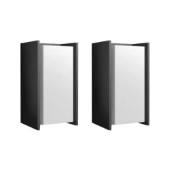 Applique Murale D'Exterieur Set X 2 Philips Hue Turaco Led Anthracite, 1 Lumiere