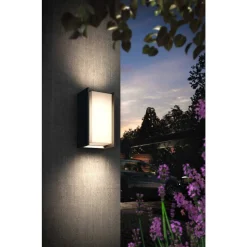 Applique Murale D'Exterieur Set X 2 Philips Hue Turaco Led Anthracite, 1 Lumiere