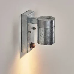 Applique Murale D'Exterieur Bessiebelle Zingue, 1 Lumiere, Detecteur De Mouvement