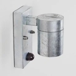 Applique Murale D'Exterieur Bessiebelle Zingue, 1 Lumiere, Detecteur De Mouvement