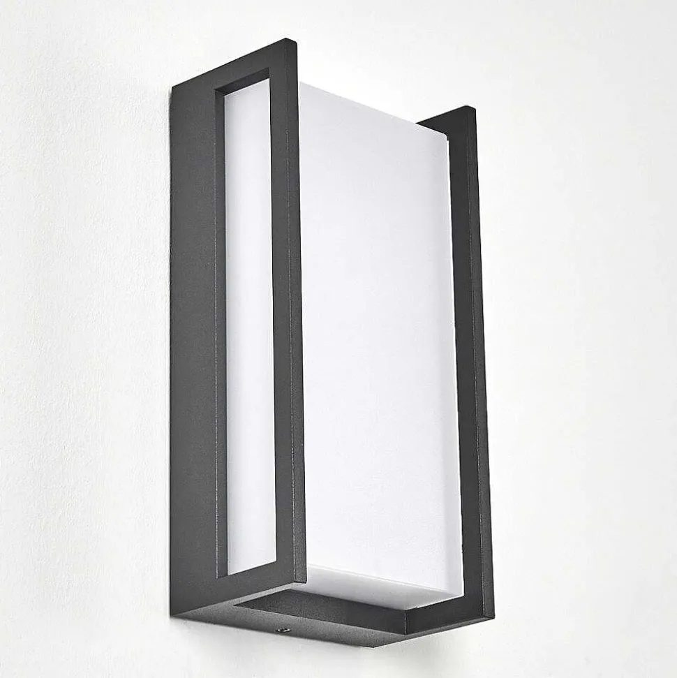 Applique Murale D'Exterieur Skove Led Anthracite, 1 Lumiere
