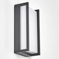 Applique Murale D'Exterieur Skove Led Anthracite, 1 Lumiere