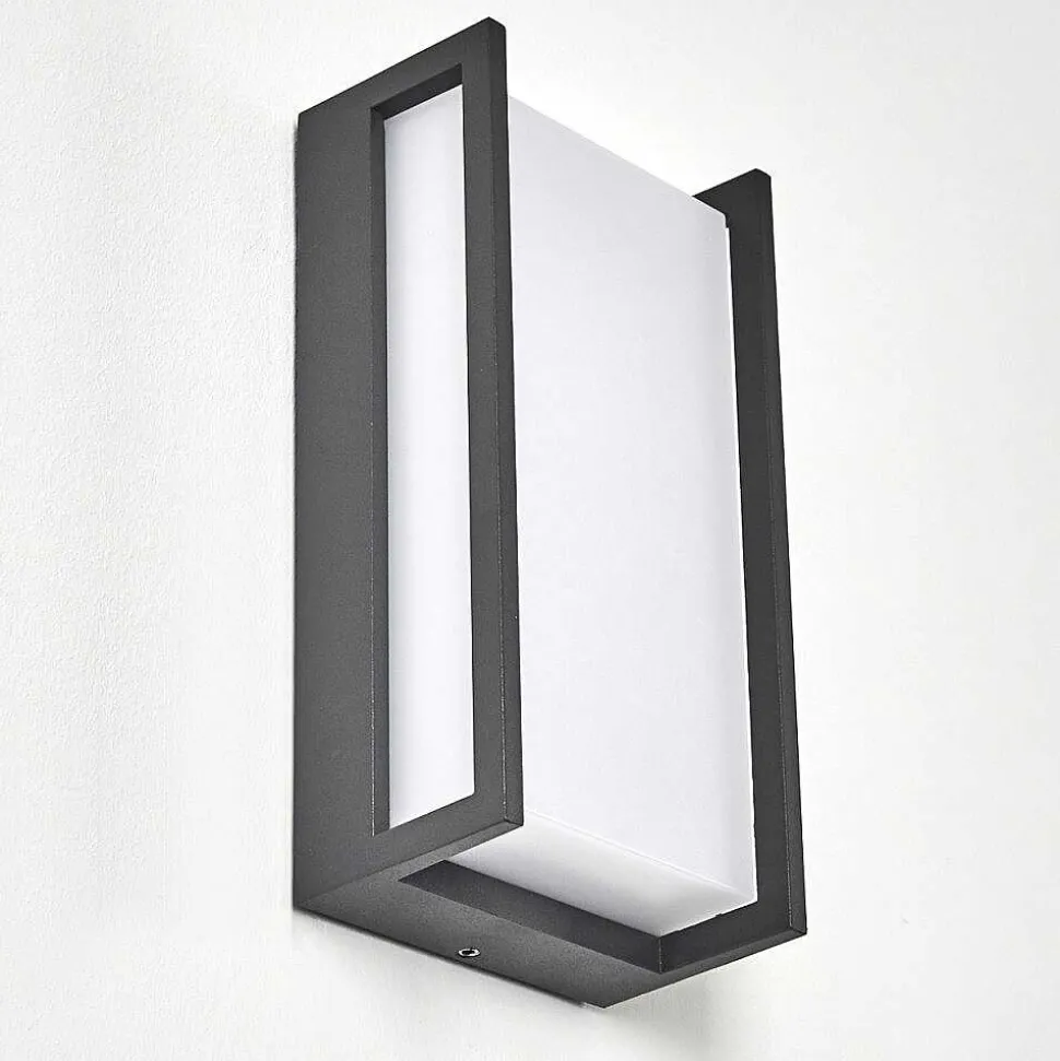 Applique Murale D'Exterieur Skove Led Anthracite, 1 Lumiere