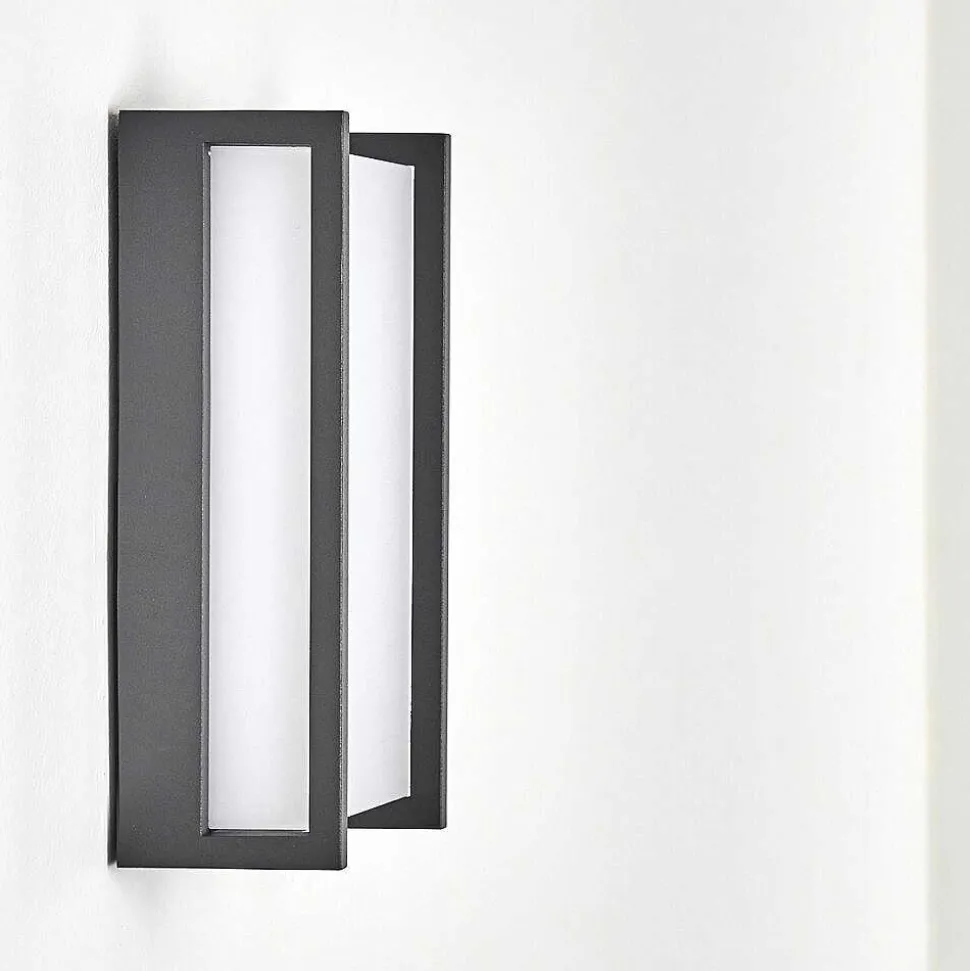 Applique Murale D'Exterieur Skove Led Anthracite, 1 Lumiere