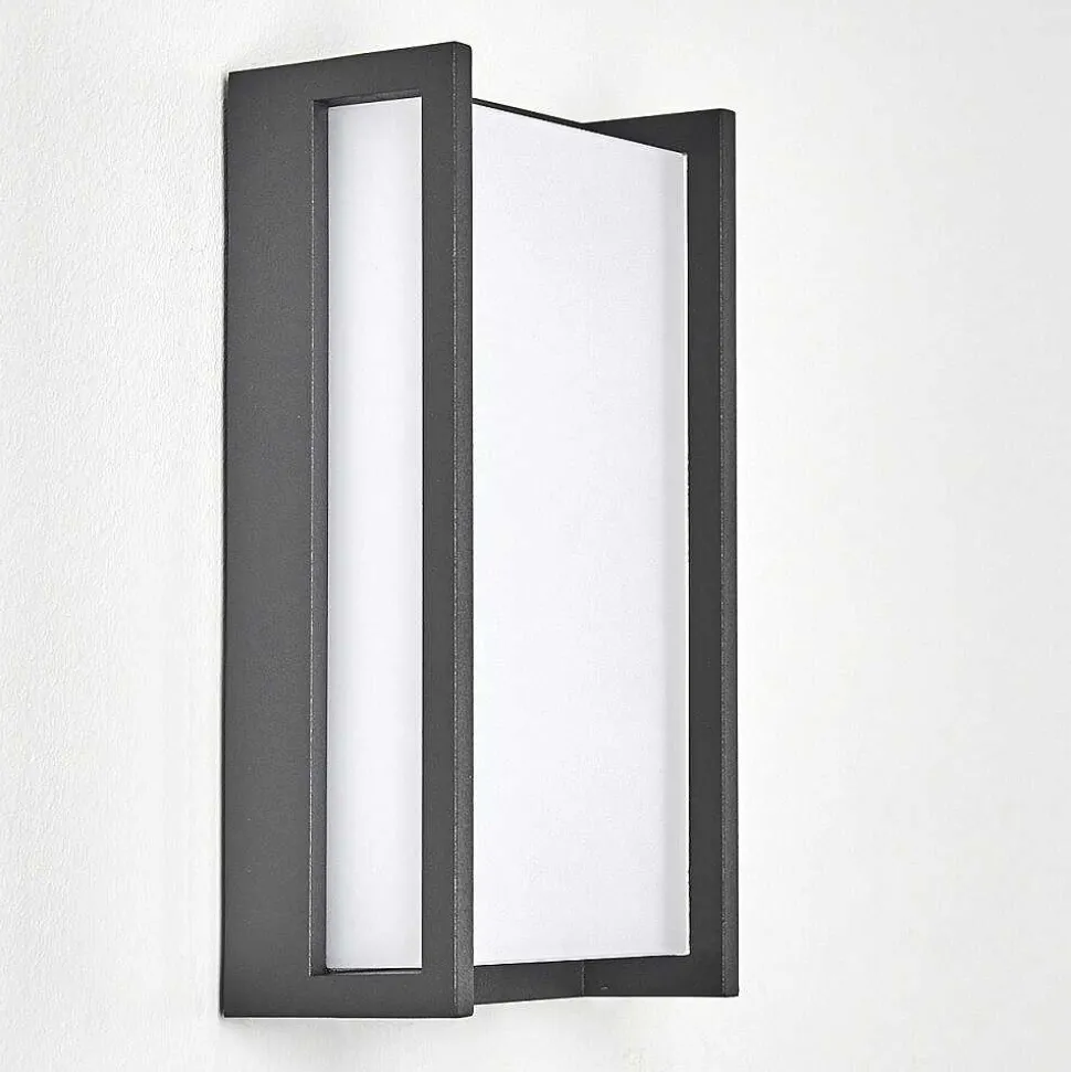 Applique Murale D'Exterieur Skove Led Anthracite, 1 Lumiere